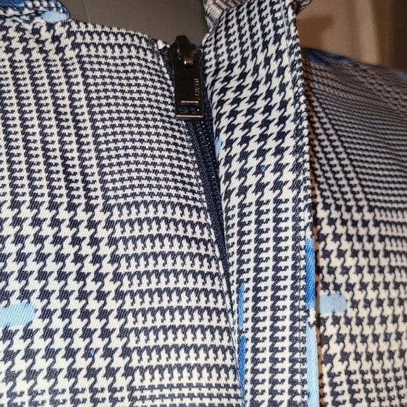 ✨ NWT Men’s Alfani Abstract Blue Overcoat - Picture 4 of 4